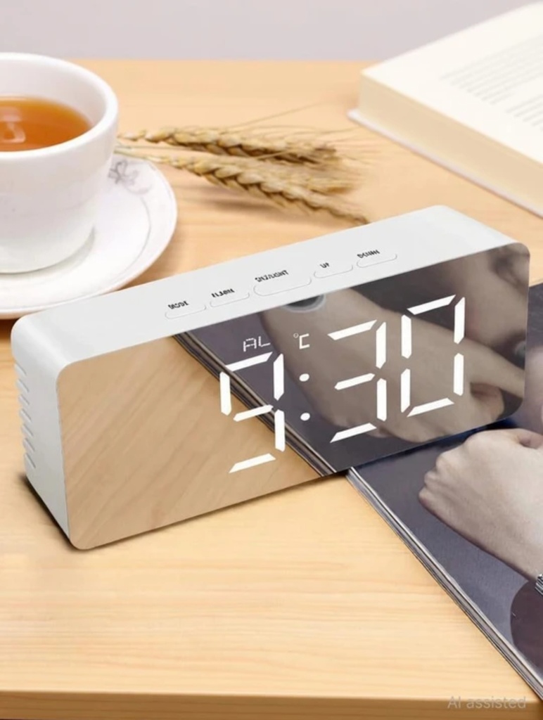 DIGITAL MIRROR CLOCK